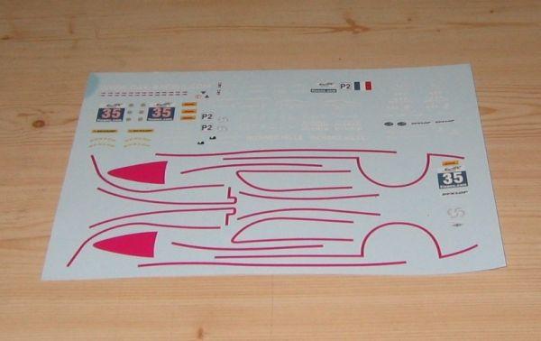 Nissan Nismo LM P2 Richard Mill, Oak Racing, Decal