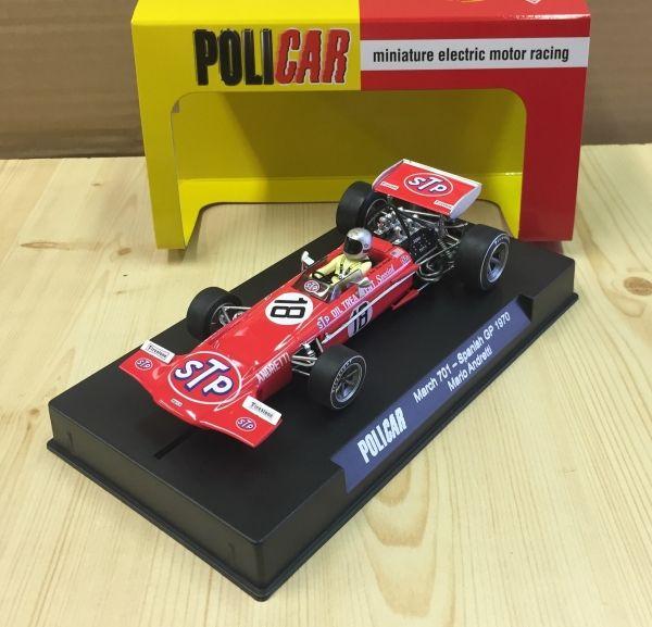 March 701 - Spanish GP 1970, No. 18 Mario Andretti, 1/32, PCCAR04F