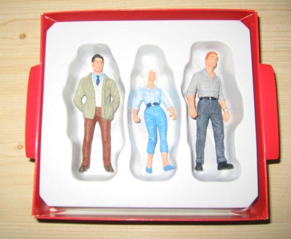 Figuren Passanten 3 Figuren, 1/22,5, Preiser 57103