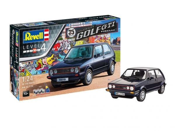 35 Years VW Golf 1 GTI Pirelli, 1/24, Revell DE 05694