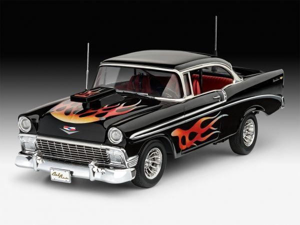 1956 Chevy Customs, 1/24, Revell DE 07663