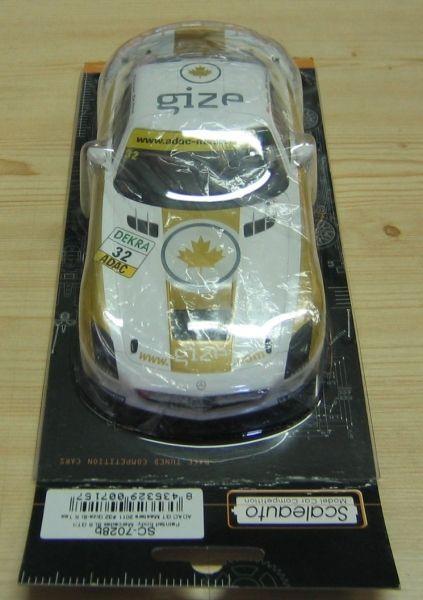 Karosserie Merecdes SLS ADAC Master 2011 #32 lackiert, 1/24, ScaleAuto 7028B