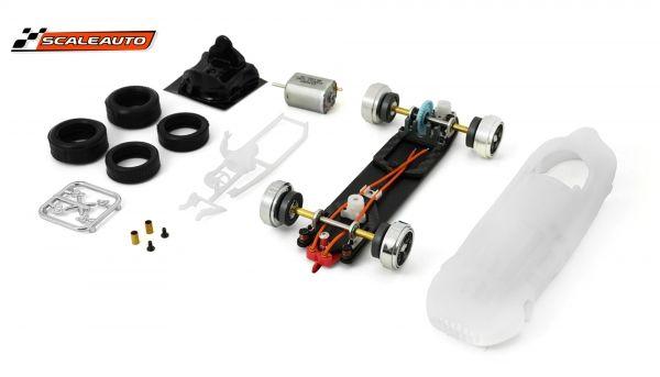 MB W163 White Kit in Rennversion  1/24, ScaleAuto SC7145