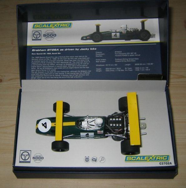 Legends Brabham BT26A-3 – Jacky Ickx, Scalextric C3702A