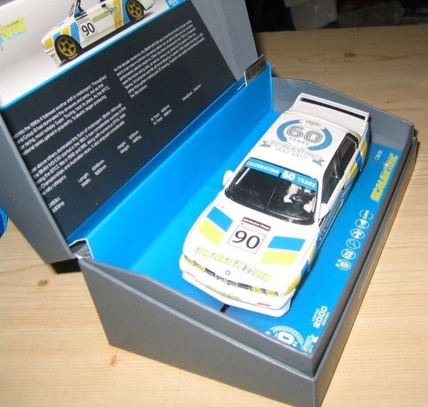Scalextric 60th Anniversary Collection - 1990s, BMW E30 M3 Limited Edition, 1/32, Scalextric C3829A