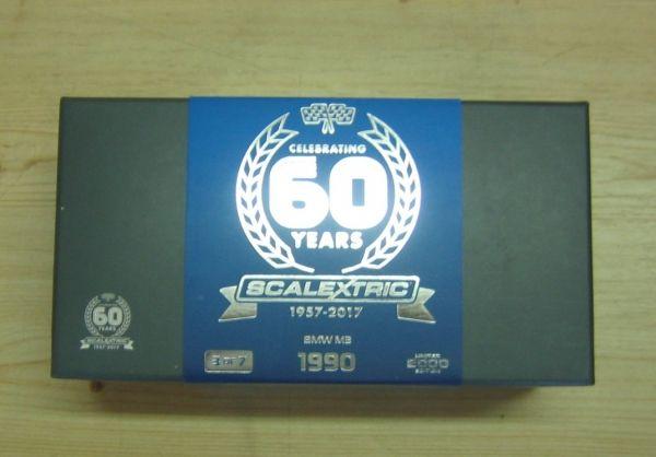 Scalextric 60th Anniversary Collection - 1990s, BMW E30 M3 Limited Edition, 1/32, Scalextric C3829A
