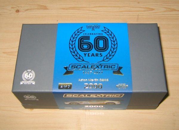 Scalextric 60th Anniversary Collection - 2000s, Aston Martin DBR9, Limited Edition, 1/32, Scalextric C3830A