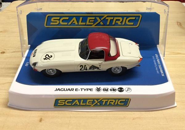 Jaguar E-Type - Goodwood Revival - Adrian Newey, 1/32, Scalextric C4232