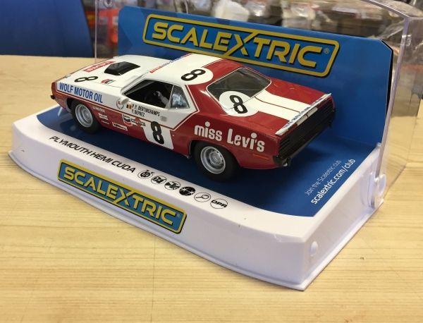 Chrysler Hemicuda - Spa 24 Hours 1973 - Bertinchamps & Deprez, 1/32, Scalextric C4247