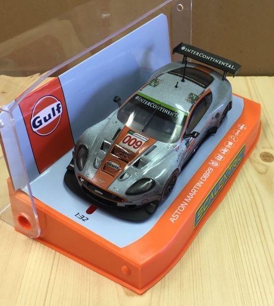 Aston Martin DBR9 - Gulf Edition - ROFGO 'Dirty Girl', 1/32, Scalextric C4316