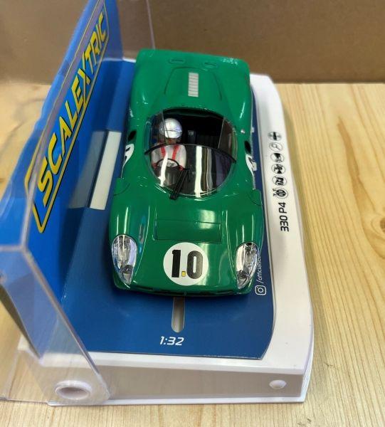 330 P4 - Green - David Piper, 1/32, Scalextric C4491