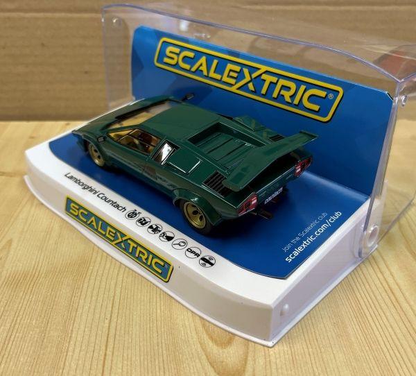 Lamborghini Countach - Green, 1/32, Scalextric C4500
