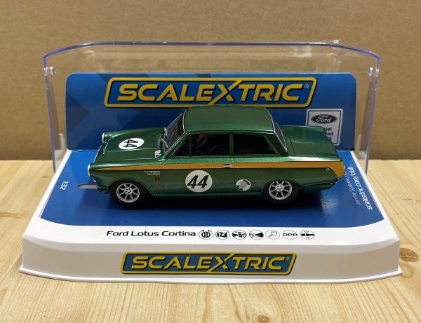 Ford Lotus Cortina - Goodwood 2023 - Andrew Jordan + David Dickenson, 1/32, Scalextric C4540