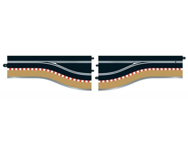 Pit Lane Track (Left Hand) - Includes Sensor - Scalextric C7014