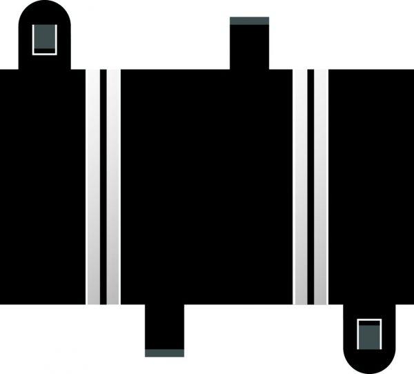 Sport Schiene Gerade 87mm