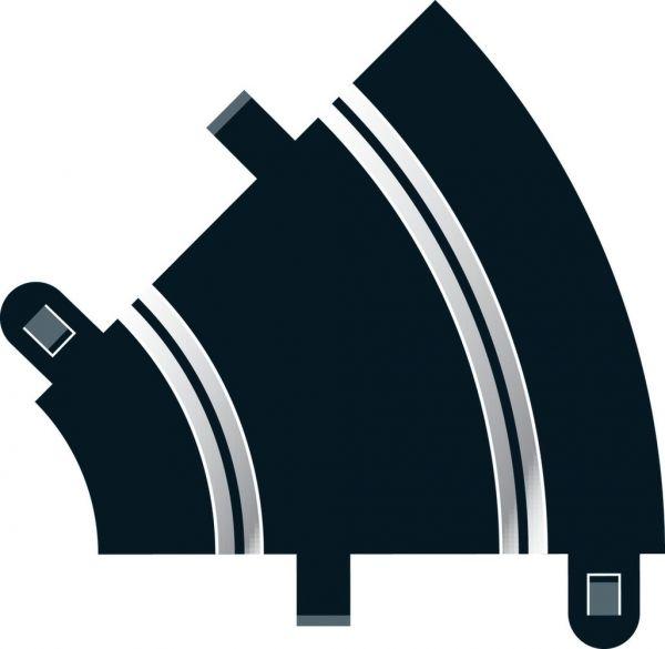 Sport Schiene Kurve 1 45 Grad,(2), Scalextric C8202