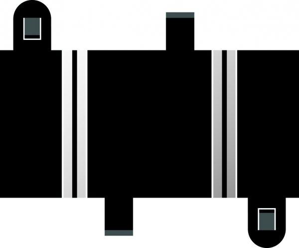 Sport Schiene Gerade 78mm