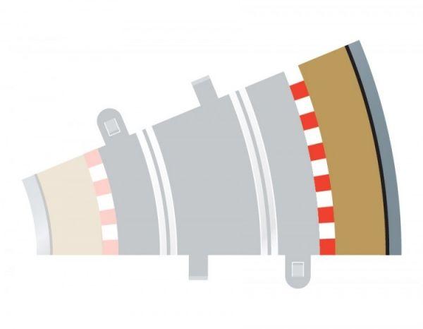 Sport Schiene Randstreifen Kurve 2