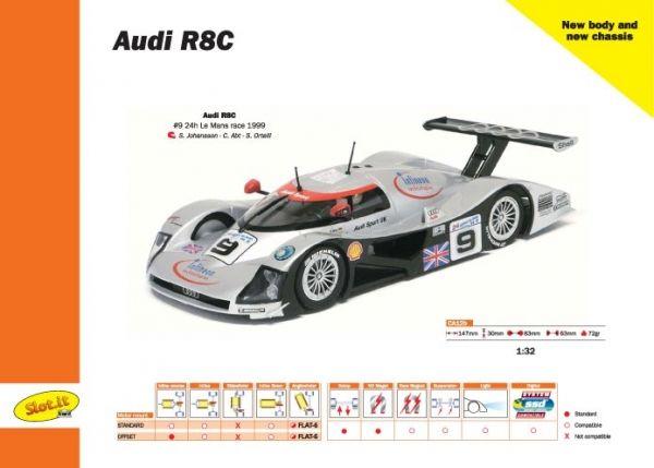 Audi R8C Le Mans 1999, SlotIt SICA12B