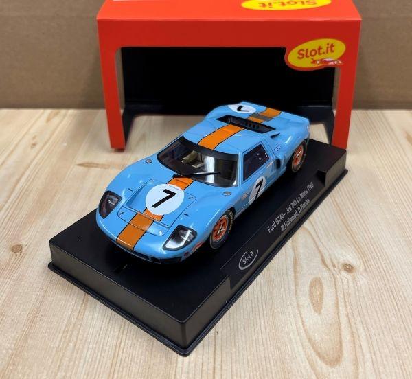 Ford GT40 Le Mans 1969 No. 7, 1/32, SlotIt SICA18G