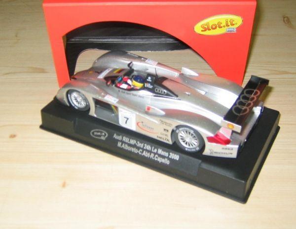 Audi R8LMP - 3rd 24h LeMans 2000 - M.Alboretto, C.Abt, R.Capello, 1/32, SlotIt CA33C