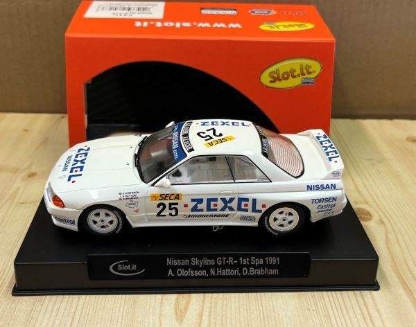 Nissan Skyline GT-R, 1st Spa 1991 No. 25, 1/32, SlotIt SICA47C