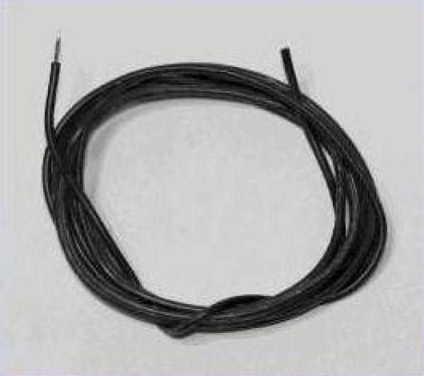 Electric PVC cable BLACK, 1,2mm, SLPL107020