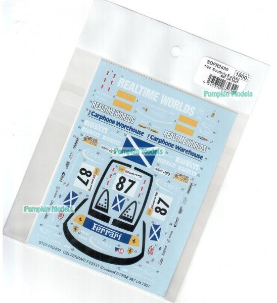 Ferrari F430GT ScuderiaECOSSE Nr.87, LM2007, Studio27 SDFR2430