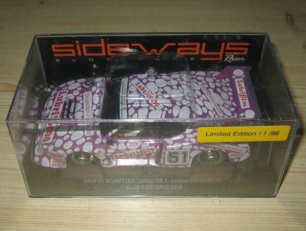 BMW M1 Schnitzer Turbo GR.5 - CLUB SIDEWAYS 2016 - Limited Edition von 96STK, Sideways by Racer SW44Purple