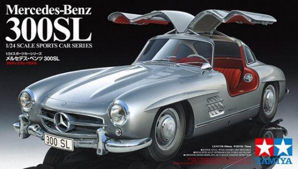 Mercedes Benz 300SL Fluegeltuerer, 1:24, Tamiya 24338