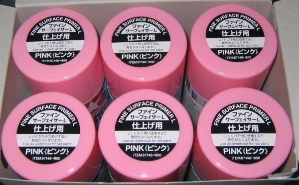 Grundierung Fein Pink 180ml, Tamiya 87146
