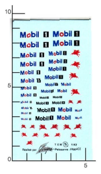 Virages Decal MOBIL - 1/43, VIR026