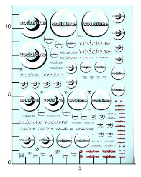 Virages Decal VODAFONE, VIR236