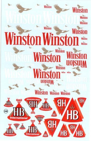 Virages Decal WINSTON + HB, VIR248