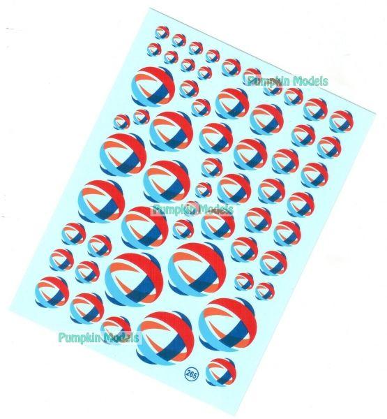 Virages Decal TOTAL Logo NEW, 1/43 bis 1/18, Virages 265