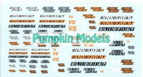 Virages Decal FIAT OLIO, Virages 286