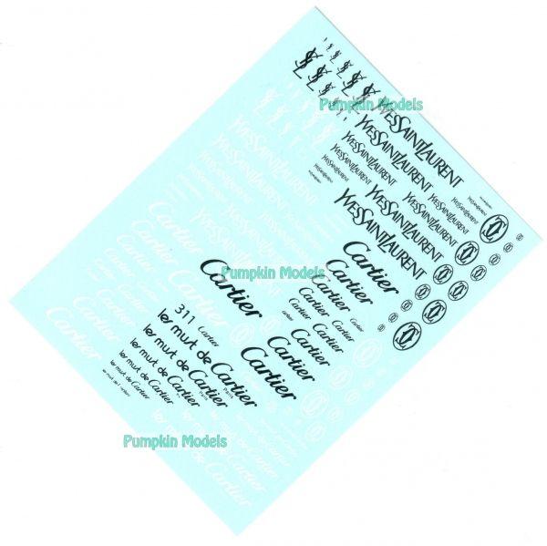 Virages Decal Cartier, Yves Saint Laurent, 1/43 - 1/18, VIR311