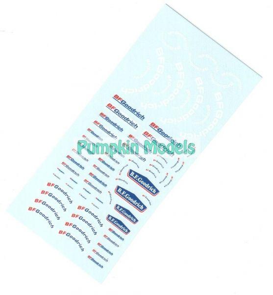 Virages Decal Goodrich 1/43 , 1/18, Virages 324