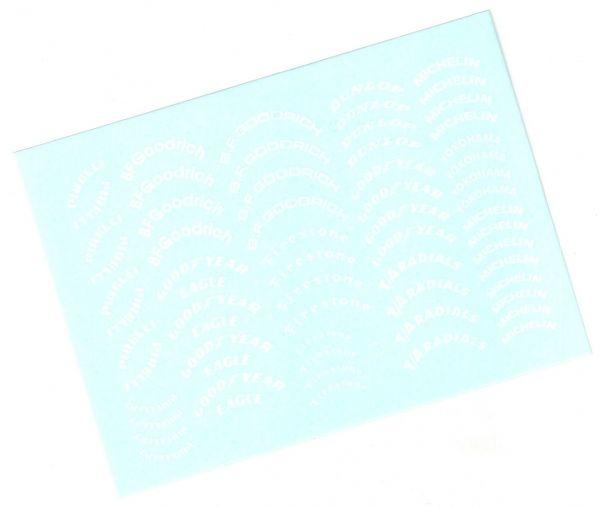Virages Decal Reifenbeschriftung 1/18, VIR372