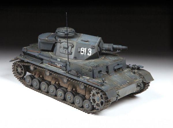 Panzer IV Ausf.E, German medium Tank. 1/35, Zvezda 3641