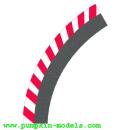 Outsideborders for  Kurve 1/60 - 3 Stueck, 2 Endpcs, Carrera 20020561