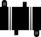 Sport Schiene Gerade 87mm, Scalextric  C8200