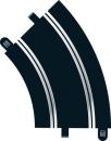 Sport Schiene Kurve Radius 2, 2x 45 Grad, Scalextric C8206
